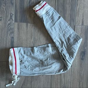 Little Bluehouse grey “sock monkey” pyjama pants